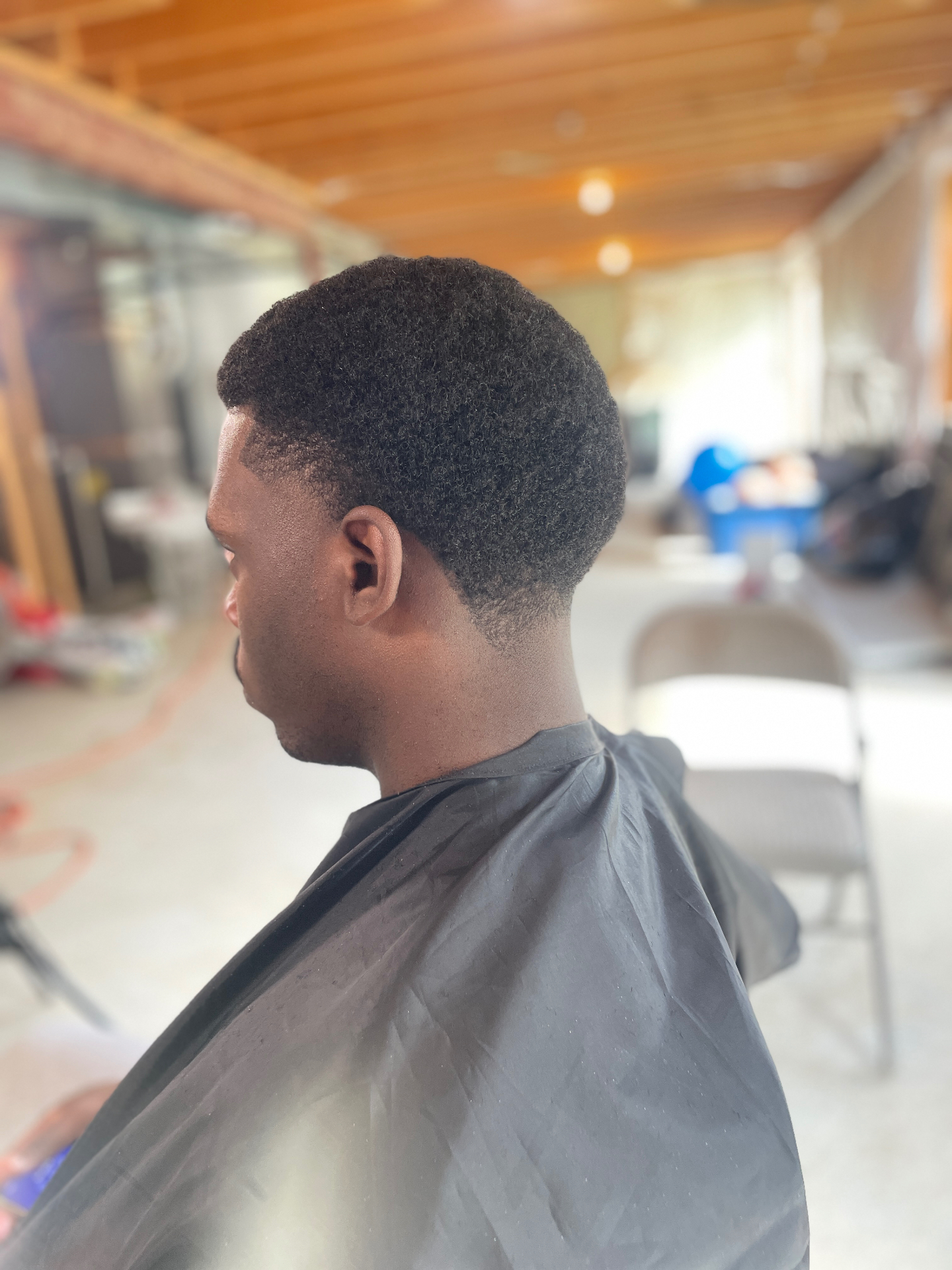 Clean taper haircut by KP.THABARBER